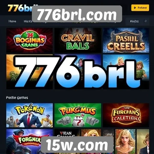 Opções de jogos disponíveis na plataforma 776brl.com